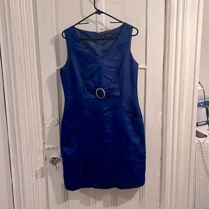 Blue dress